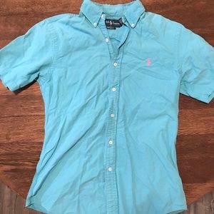 Short Sleeve Oxford Button Down - Men’s Small